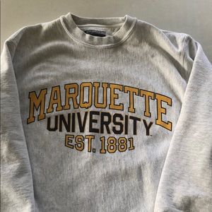 Marquette University Champion Sweatshirt